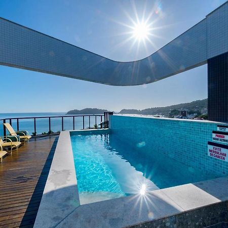 Confortavel Loft Com Vista Para O Mar - Condominio Com Piscina Bombinhas Ngoại thất bức ảnh