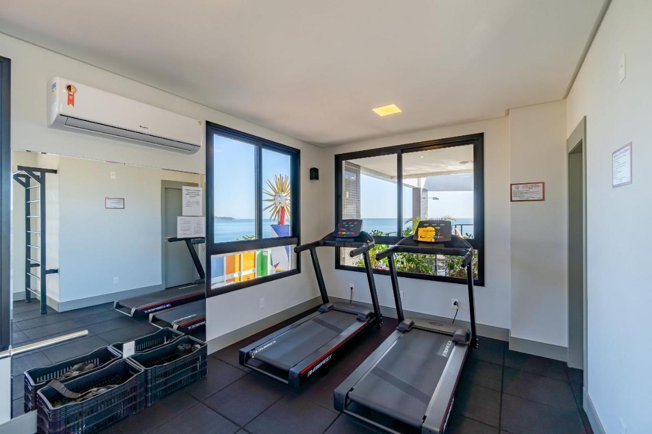 Confortavel Loft Com Vista Para O Mar - Condominio Com Piscina Bombinhas Ngoại thất bức ảnh